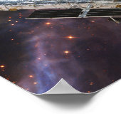 Hubble-Teleskop Poster (Ecke)