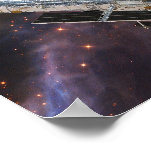 Hubble-Teleskop Poster (Ecke)