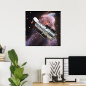 Hubble-Teleskop Poster (Heimbüro)