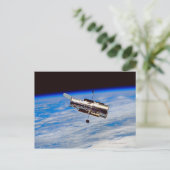Hubble-Teleskop Postkarte (Stehend Vorderseite)