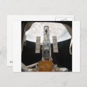Hubble-Teleskop Postkarte (Vorne/Hinten)