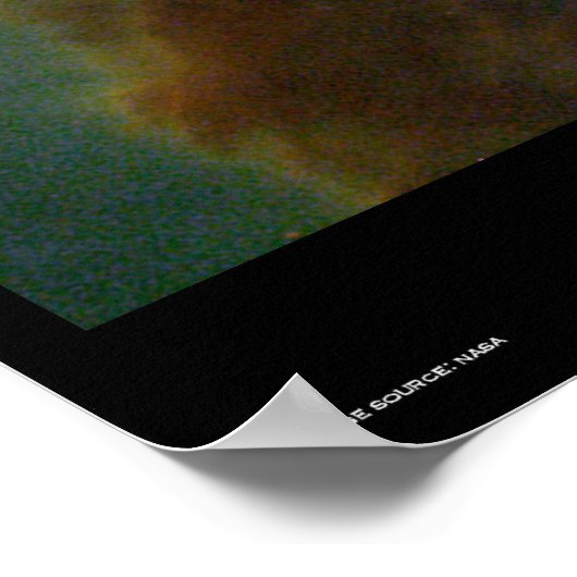 Hubble-Teleskopbild "Stellar" Poster (Ecke)