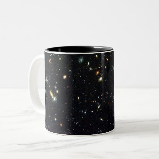 Hubble tiefer Feldbecher Zweifarbige Tasse (Vorderseite Links)