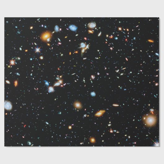 Hubble-Ultra-Deep-Feld Geschenkpapier (Flach)