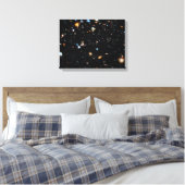 Hubble-Ultra-Deep-Feld Leinwanddruck (Insitu (Schlafzimmer))