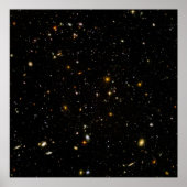 Hubble-Ultra-Deep-Feld Poster (Vorne)