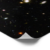 Hubble-Ultra-Deep-Feld Poster (Ecke)