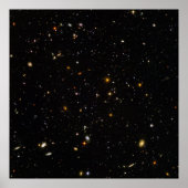 Hubble-Ultra-Deep-Feld Poster (Vorne)