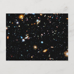 Hubble-Ultra-Deep-Feld Postkarte