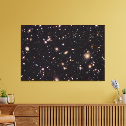 Hubble Ultra Deep Field 2012 Leinwanddruck (Insitu (Wohnzimmer))
