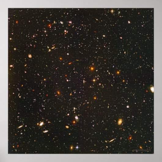 Hubble Ultra Deep Field 24x24 (22x22) Poster (Vorne)