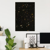Hubble-Ultra-Deep-Field-Foto Poster (Heimbüro)