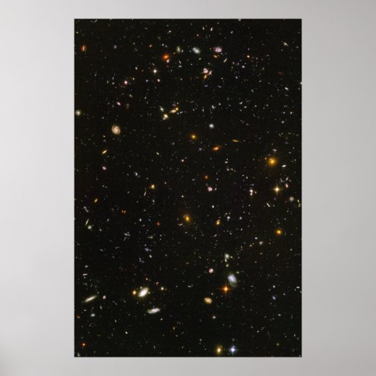 Hubble-Ultra-Deep-Field-Foto Poster (Vorne)