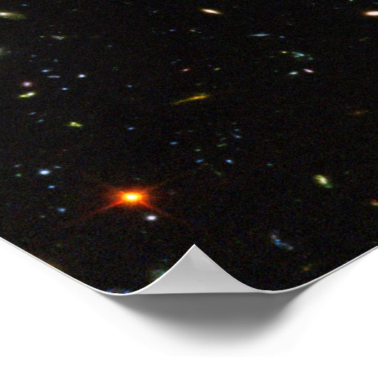 Hubble Ultra Deep Field (HUDF) [drucken] Poster (Ecke)
