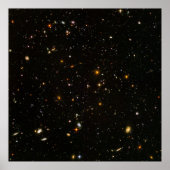 Hubble Ultra Deep Field (HUDF) [drucken] Poster (Vorne)