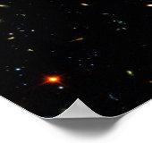 Hubble Ultra Deep Field View von 10.000 Galaxien Poster (Ecke)