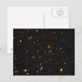 Hubble Ultra Deep Field View von 10.000 Galaxien Postkarte (Vorne/Hinten)
