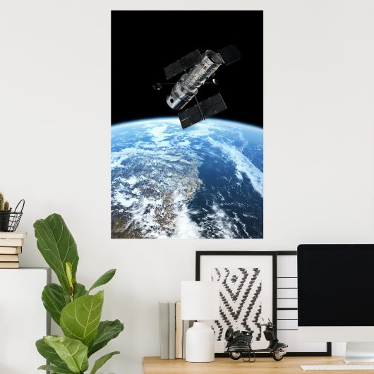 Hubble-Weltraumteleskop 20 x 30 (21 x 31) Poster (Heimbüro)