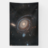Hubble Weltraumteleskop Bullseye Galaxy Banner (Vertikal)