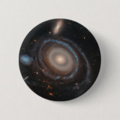 Hubble Weltraumteleskop Bullseye Galaxy Button (Vorderseite)