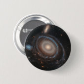 Hubble Weltraumteleskop Bullseye Galaxy Button (Vorne & Hinten)
