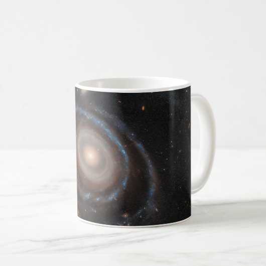 Hubble Weltraumteleskop Bullseye Galaxy Kaffeetasse (VorderseiteRechts)