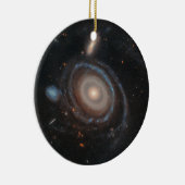 Hubble Weltraumteleskop Bullseye Galaxy Keramik Ornament (Rechts)