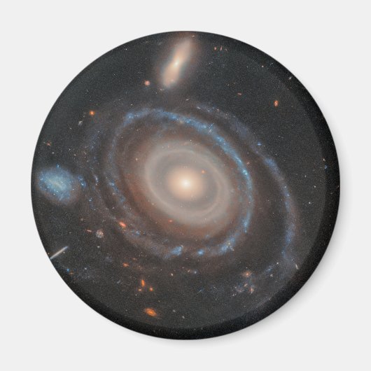Hubble Weltraumteleskop Bullseye Galaxy Magnet (Vorne)