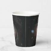 Hubble Weltraumteleskop Bullseye Galaxy Pappbecher (Rechts)