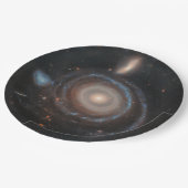 Hubble Weltraumteleskop Bullseye Galaxy Pappteller (Schrägansicht)