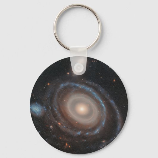 Hubble Weltraumteleskop Bullseye Galaxy Schlüsselanhänger (Vorderseite)