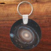 Hubble Weltraumteleskop Bullseye Galaxy Schlüsselanhänger (Vorderseite)