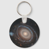 Hubble Weltraumteleskop Bullseye Galaxy Schlüsselanhänger (Rückseite)