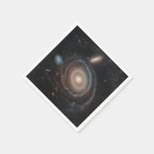 Hubble Weltraumteleskop Bullseye Galaxy Serviette (Ecke)
