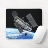 Hubble-Weltraumteleskop im Erdumlaufbahn-NASA-Foto Mousepad (Mit Mouse)