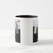 Hubble-Weltraumteleskop in der Frachtbucht von Atl Tasse (Zentrum)