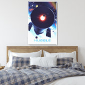 Hubble-Weltraumteleskop-Poster. Leinwanddruck (Insitu (Schlafzimmer))