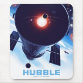 Hubble-Weltraumteleskop-Poster. Mousepad (Vorne)