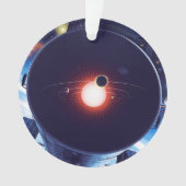 Hubble-Weltraumteleskop-Poster. Ornament (Vorderseite)