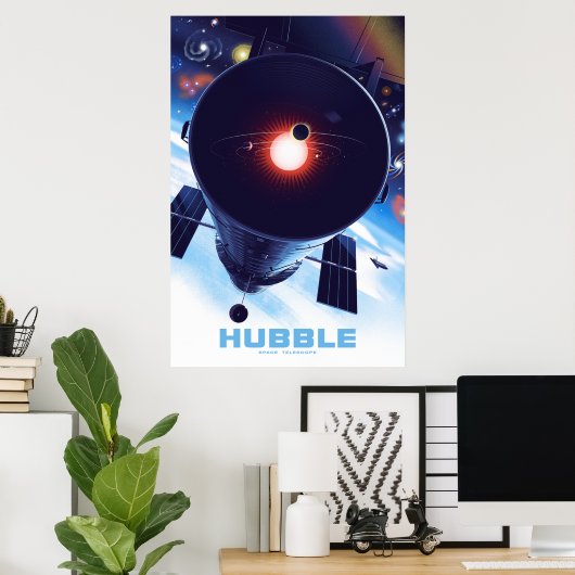 Hubble-Weltraumteleskop-Poster. Poster (Heimbüro)