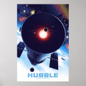 Hubble-Weltraumteleskop-Poster. Poster (Vorne)
