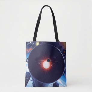Hubble-Weltraumteleskop-Poster. Tasche
