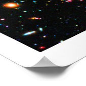 Hubble XDF Poster (Ecke)