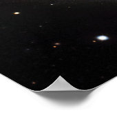 Hubbles größtes Galaxy-Portrait Poster (Ecke)