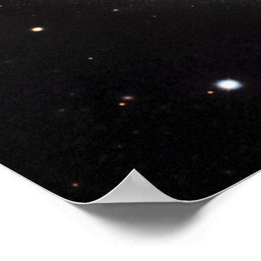 Hubbles größtes Galaxy-Portrait Poster (Ecke)