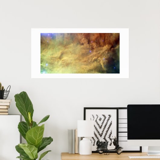 Hubbles Lagoon Poster (Heimbüro)