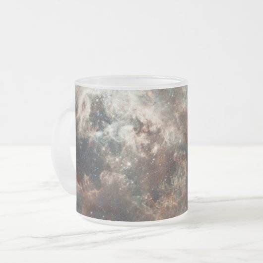 Hubbles panoramische Ansicht-Tasse Mattglastasse (Vorderseite Links)