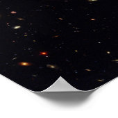 HubbleUltraDeepField, Ultra Deep Field Poster (Ecke)