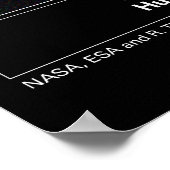 HubbleUltraDeepFieldInfrared-2004-07b Poster (Ecke)