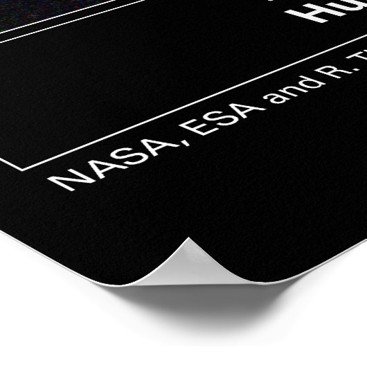 HubbleUltraDeepFieldInfrared-2004-07b Poster (Ecke)